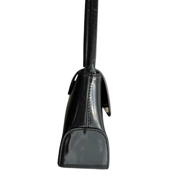 Pratesi Firenze Shoulder Bag Barchetta Black Patent